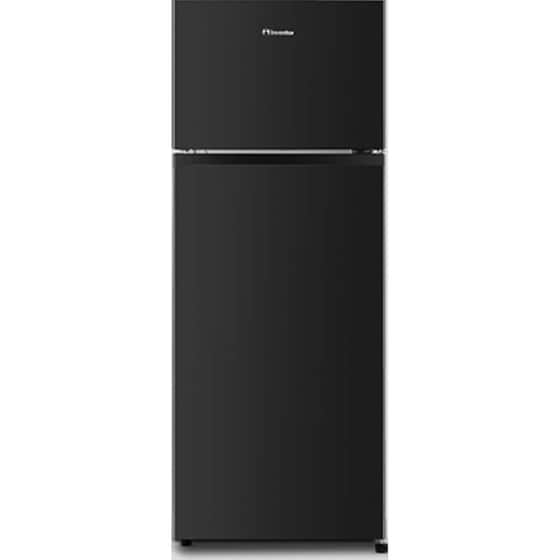 INVENTOR DPB144B 206 Lt Μαύρο Δίπορτο Ψυγείο