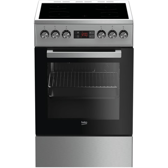 BEKO FSM57300GX 55 Lt Inox Ηλεκτρική Κουζίνα Κεραμική