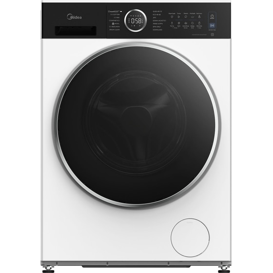 MIDEA MF205W80BA30/W-GR 8 kg 1.400 Στροφές Λευκό Πλυντήριο Ρούχων