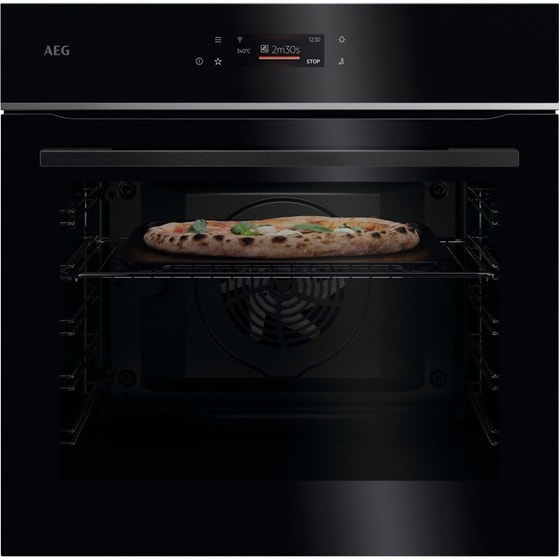 AEG TX7PB63FSB Pizza Expert 72 Lt Μαύρο Εντοιχιζόμενος Φούρνος Άνω Πάγκου