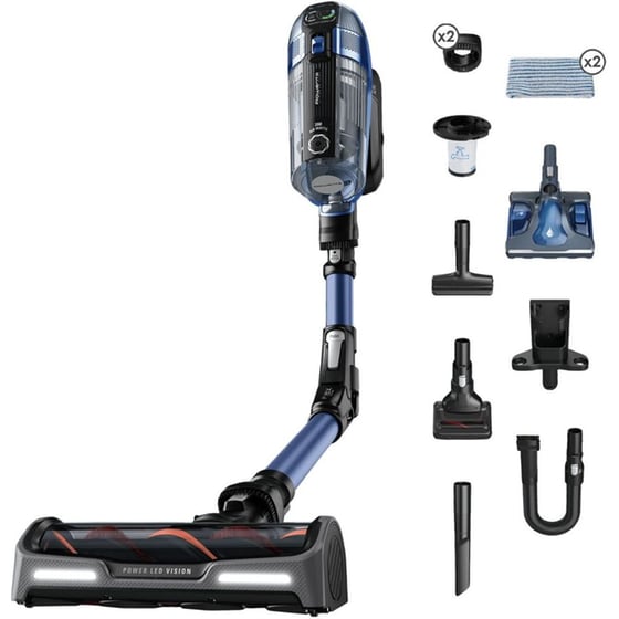 ROWENTA X-Force Flex 14.60 Aqua Auto 32.4 V 0.9 L Μπλε Σκούπα Stick