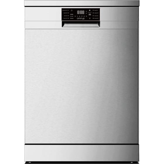 OMNYS DGF-60D15MXX για 15 Σερβίτσια Inox Πλυντήριο Πιάτων