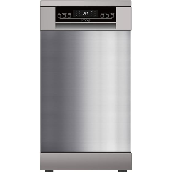 OMNYS DGF-45E11TXB για 11 Σερβίτσια Inox Πλυντήριο Πιάτων