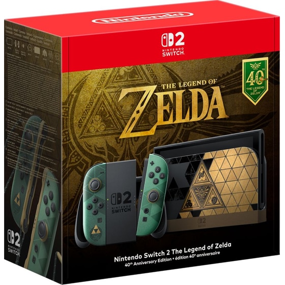 Nintendo Switch 2 The Legend of Zelda - 40th Anniversary Edition