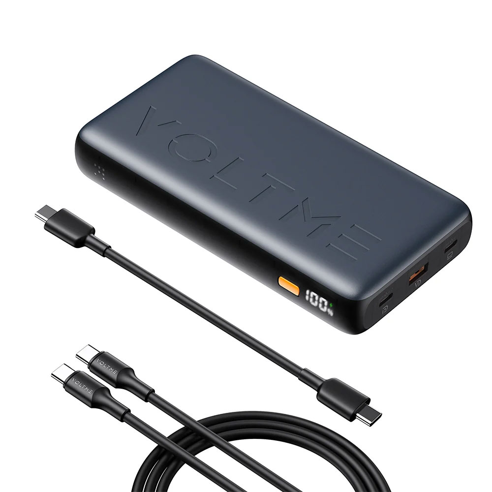 Power Bank 25000mAh 205W VOLTME Hypercore 25K Pro Fast Charger B3013 deep blue