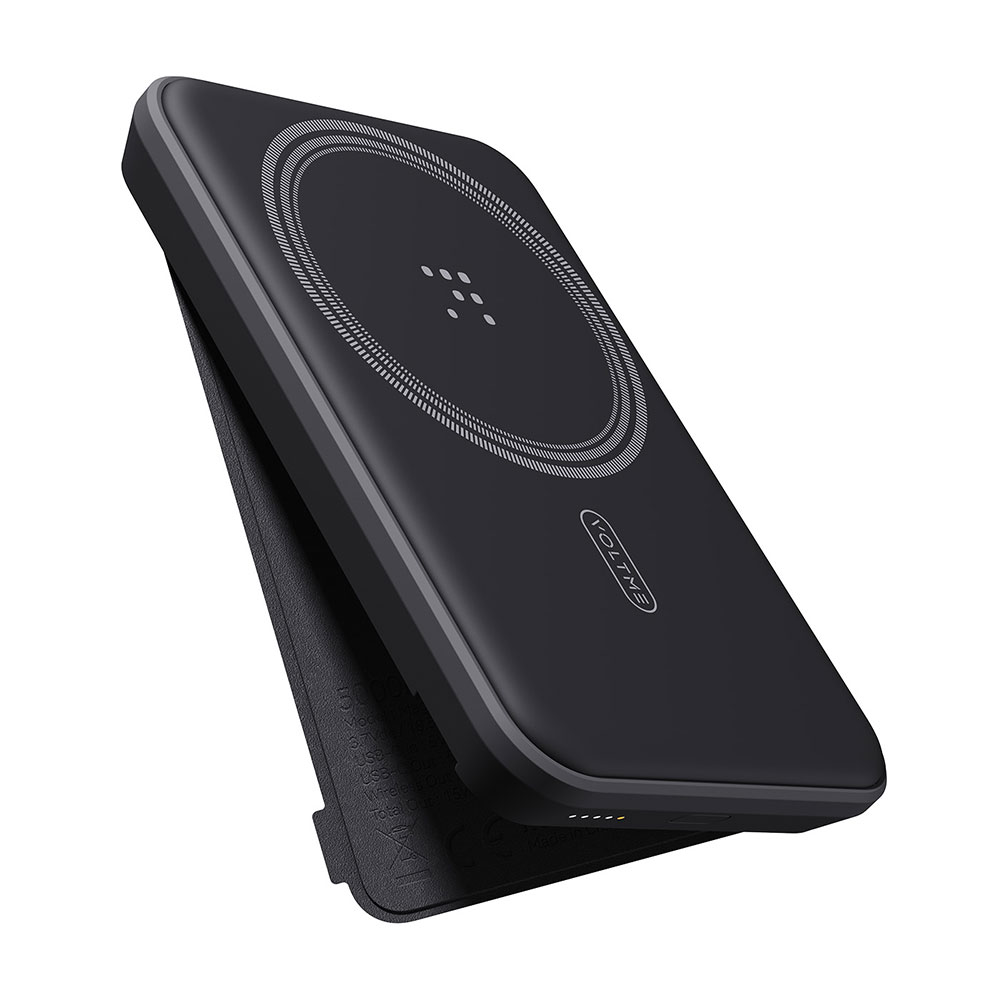 Power Bank 5000mAh 15W VOLTME MagPak MagSafe Wireless (7.5W) B3001 black