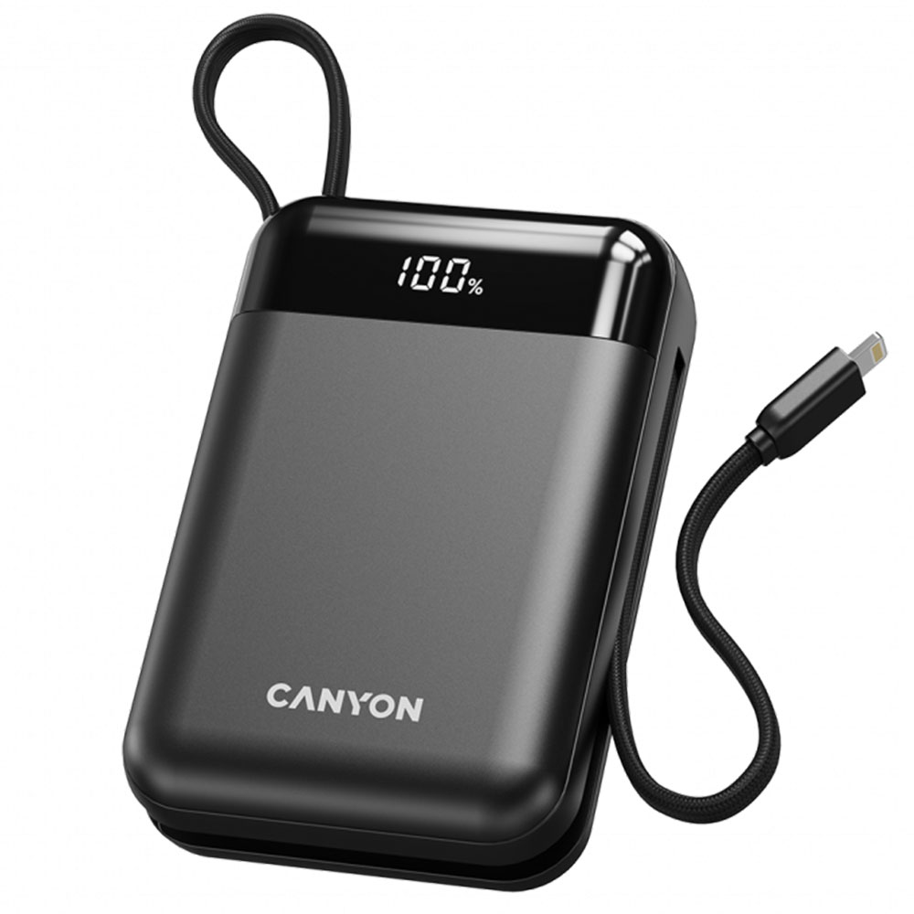 Power Bank 20000mAh 22.5W CANYON Fast Charger OnPower 204 CNS-CPB204B black