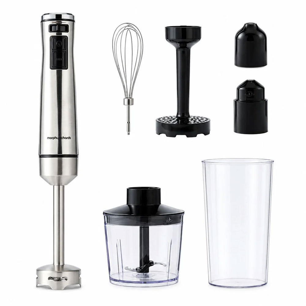 Blender & Chopper MORPHY RICHARDS 5-in-1 HB64114S silver