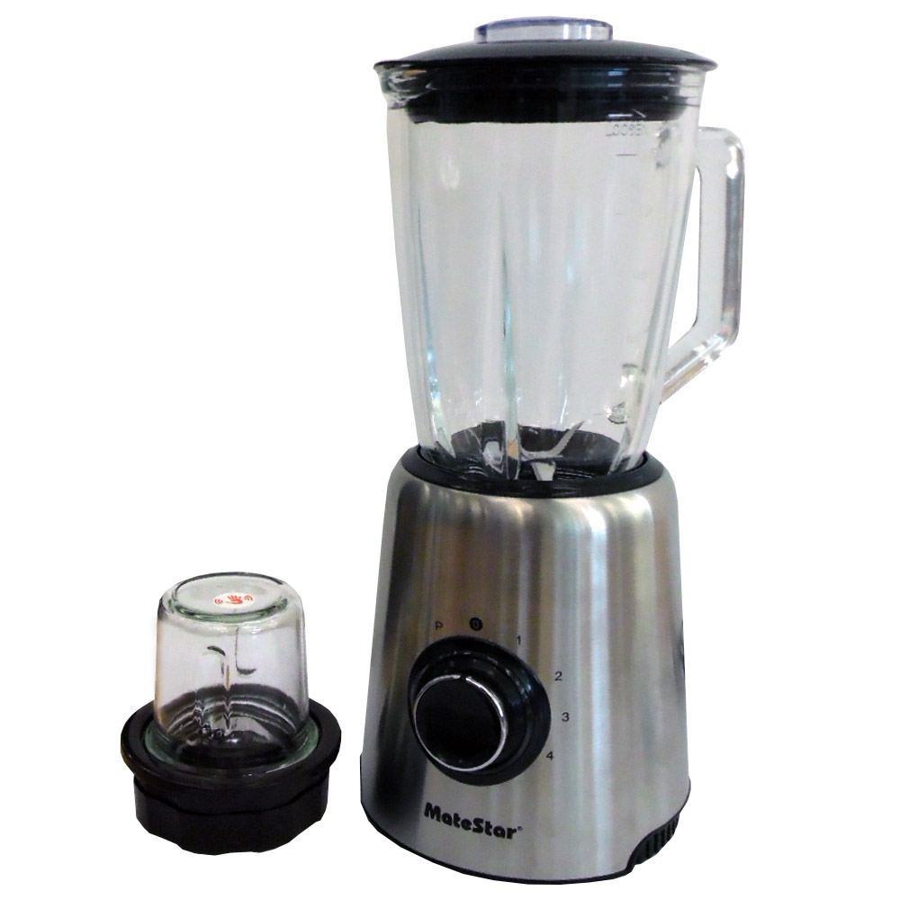 Blender MATESTAR MAT-GR1 with grinder 2 in 1 silver