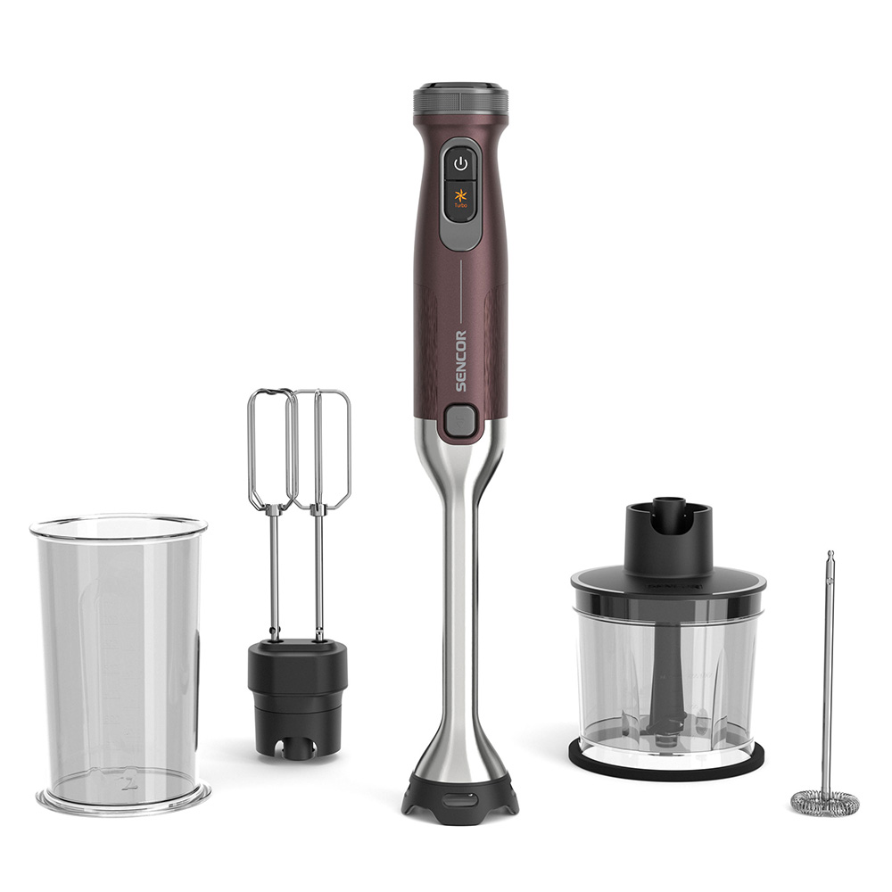 Blender & Chopper SENCOR Sophia 4-in-1 SHB 5612WP brown