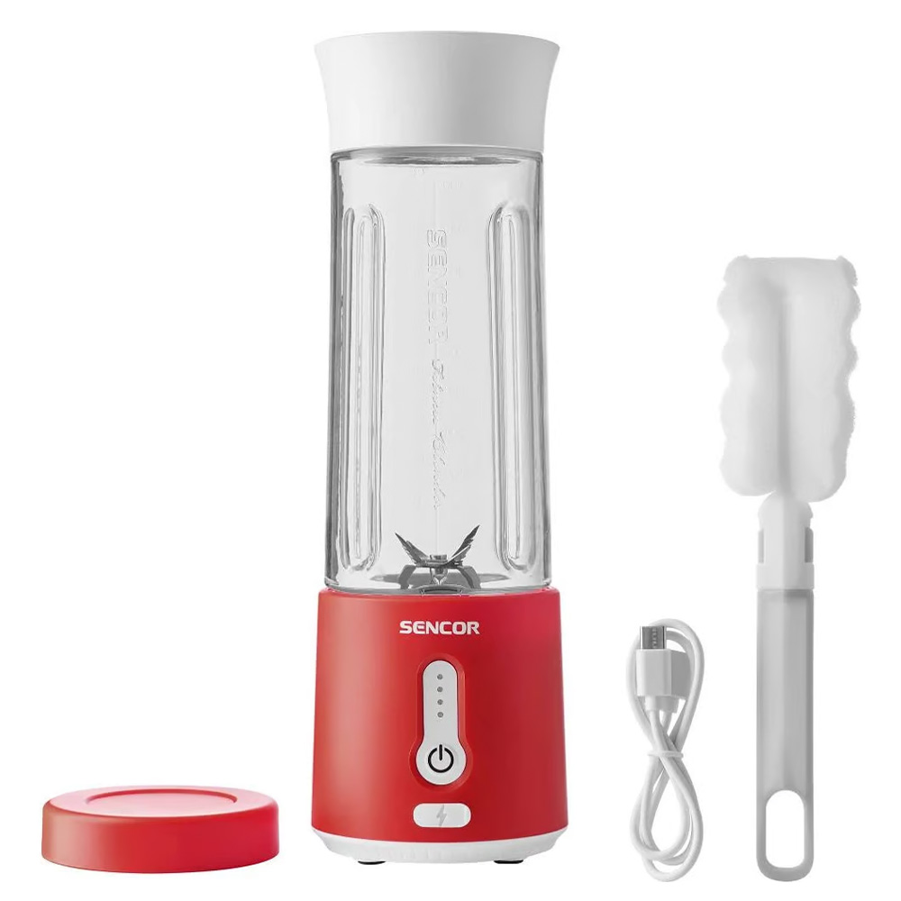 Cordless Blender SENCOR Portable Fitness SBL 134RD red