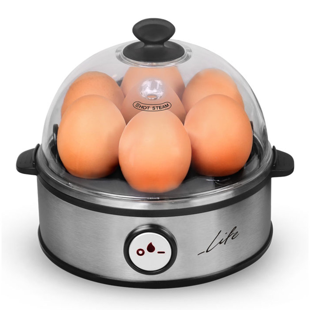 Egg boiler LIFE 7EGGS silver