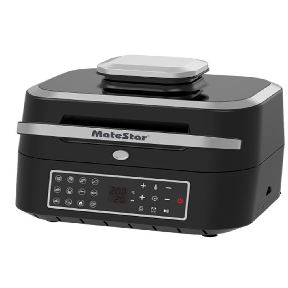 Air Fryer Grill 2-in-1 MATESTAR MAT-90N black