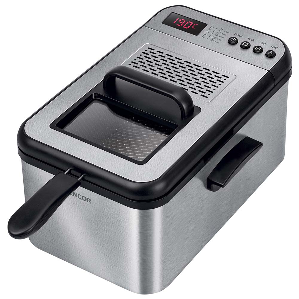 Deep Fryer SENCOR SFR 8200SS black/silver