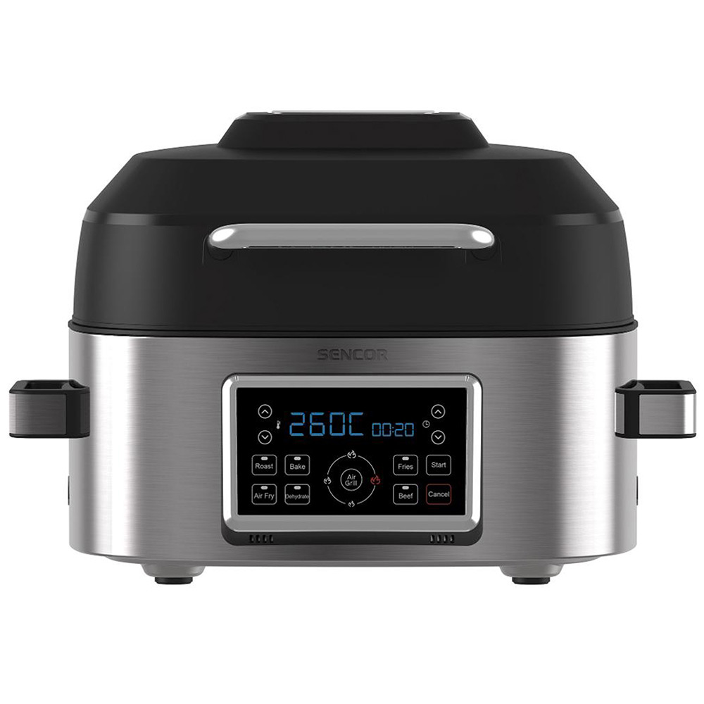 Multicooker SENCOR Multifunctional Fryer and Grill SBG 8900SS black/silver