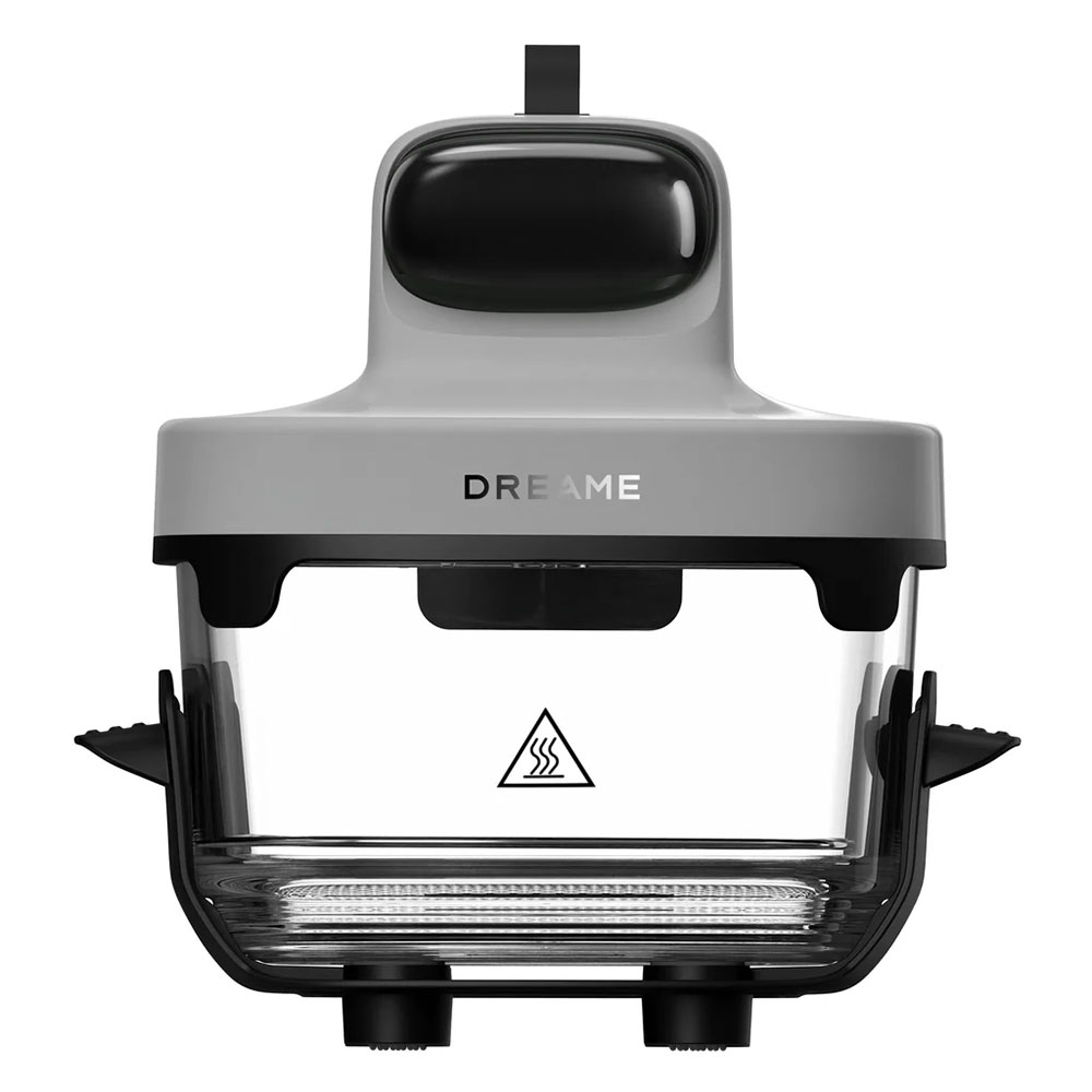 Portable Glass Air Fryer DREAME Tasti 5-in-1 P60 silver