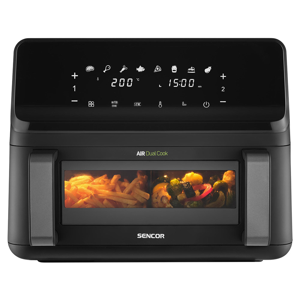 Air Fryer SENCOR Dual Vita SFR 9650BK black