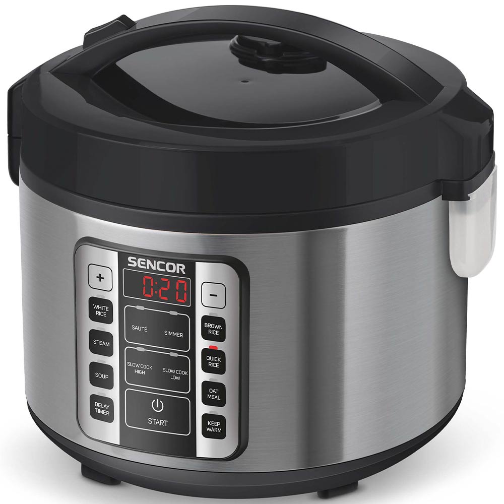 Rice Cooker Multifunctional SENCOR SRM 3151BK silver