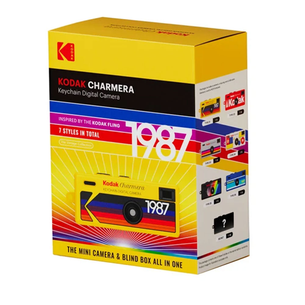 Digital Camera KODAK RK0603 Charmera Millenium Keychain Random Blind Box