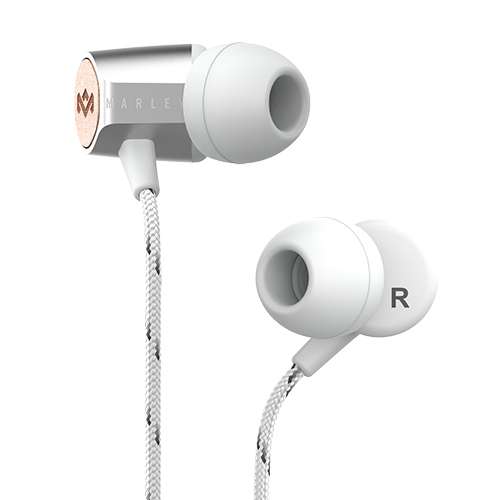 Earphones with microphone MARLEY Uplift 2.0 EM-JE091-SV silver