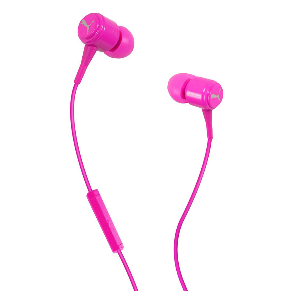 Earphones with microphone PUMA Bread-N-Butter pink