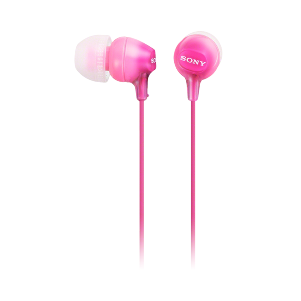 Earphones with microphone SONY MDR-EX15APPIC pink
