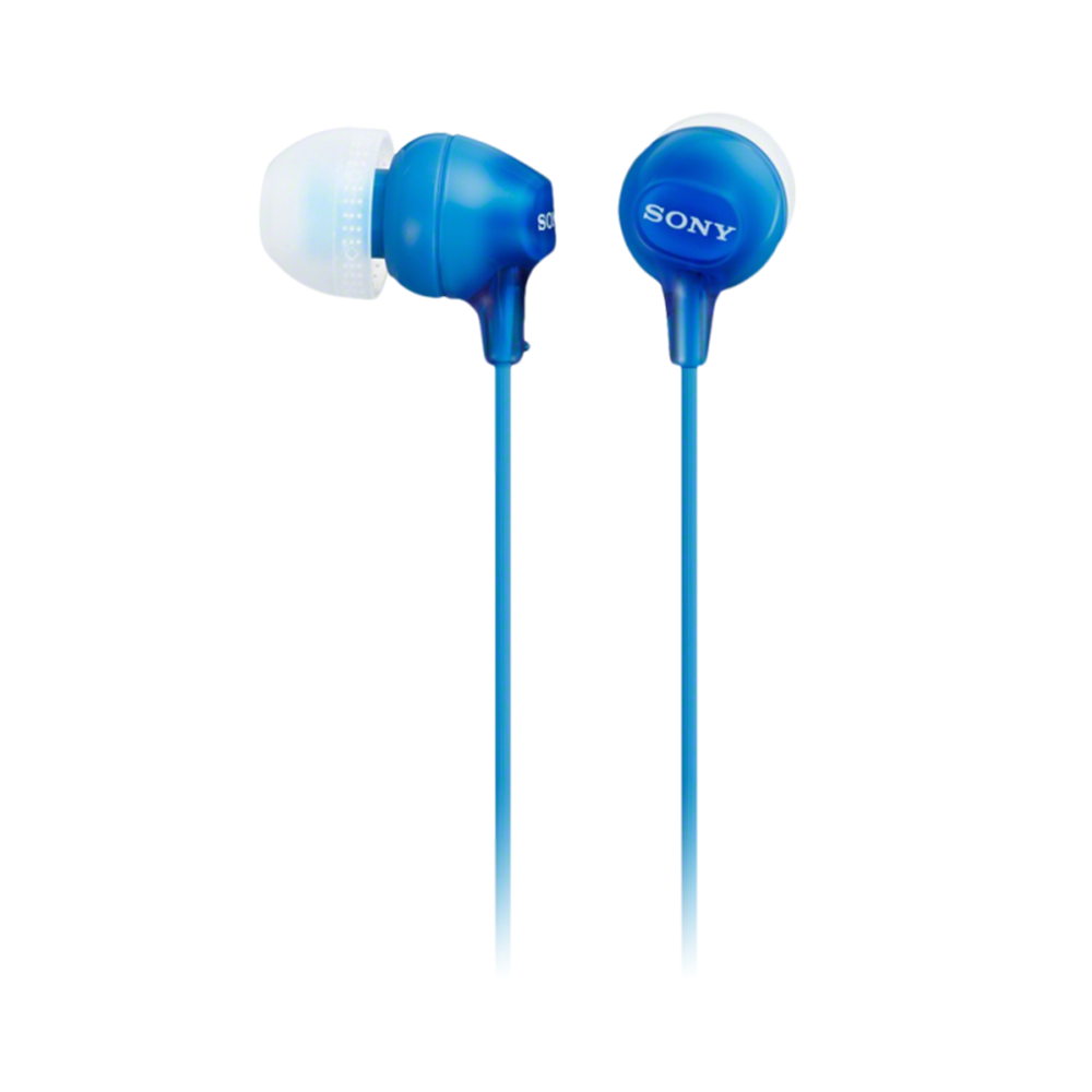 Earphones with microphone SONY MDR-EX15APLIC blue