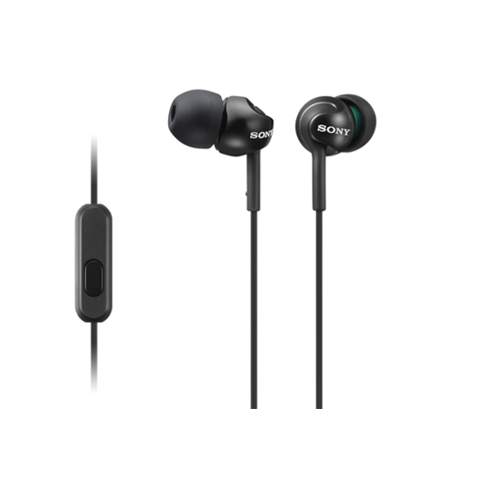 Earphones with microphone SONY MDR-EX110APBQ black