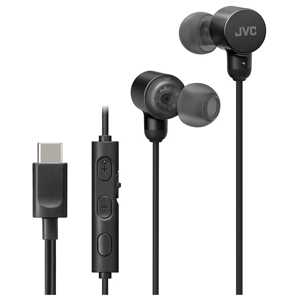 Earphones with microphone JVC HA-FR29UC-A blue
