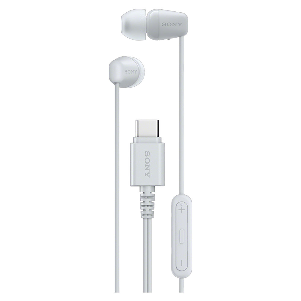 Earphones with microphone SONY IER-EX15C IEREX15CW.CE7 white