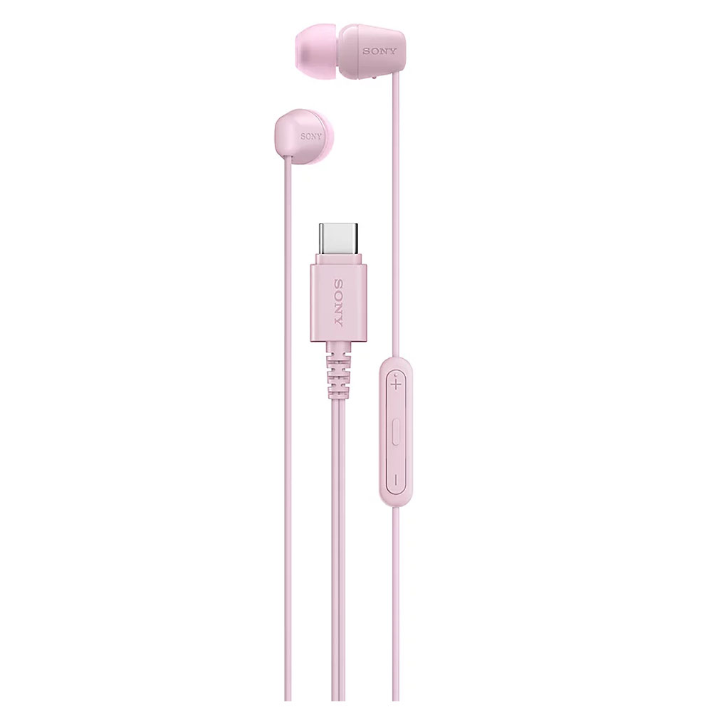Earphones with microphone SONY IER-EX15C IEREX15CP.CE7 pink
