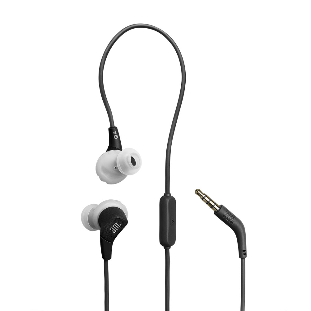 Earphones with microphone JBL Endurance Run 3 JBLENDURRUN3BLKG black