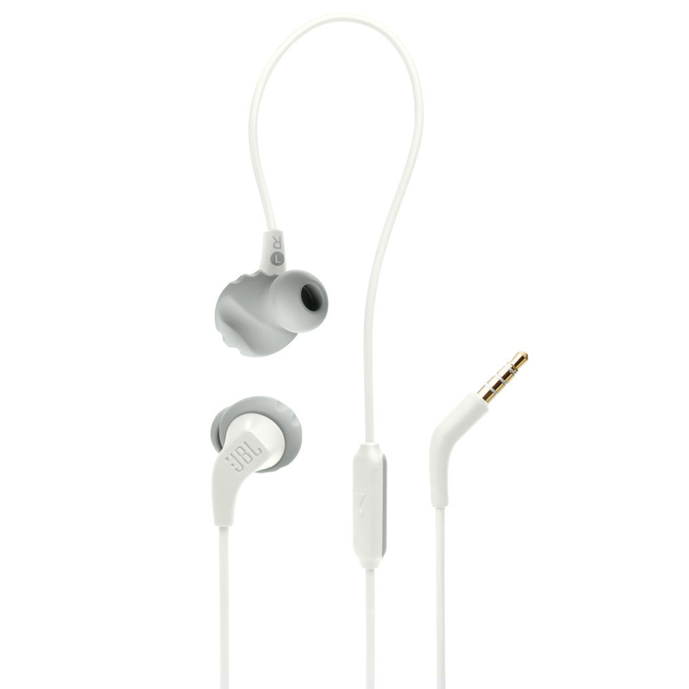 Earphones with Microphone JBL Endurance Run 2 JBLENDURRUN2WHT white