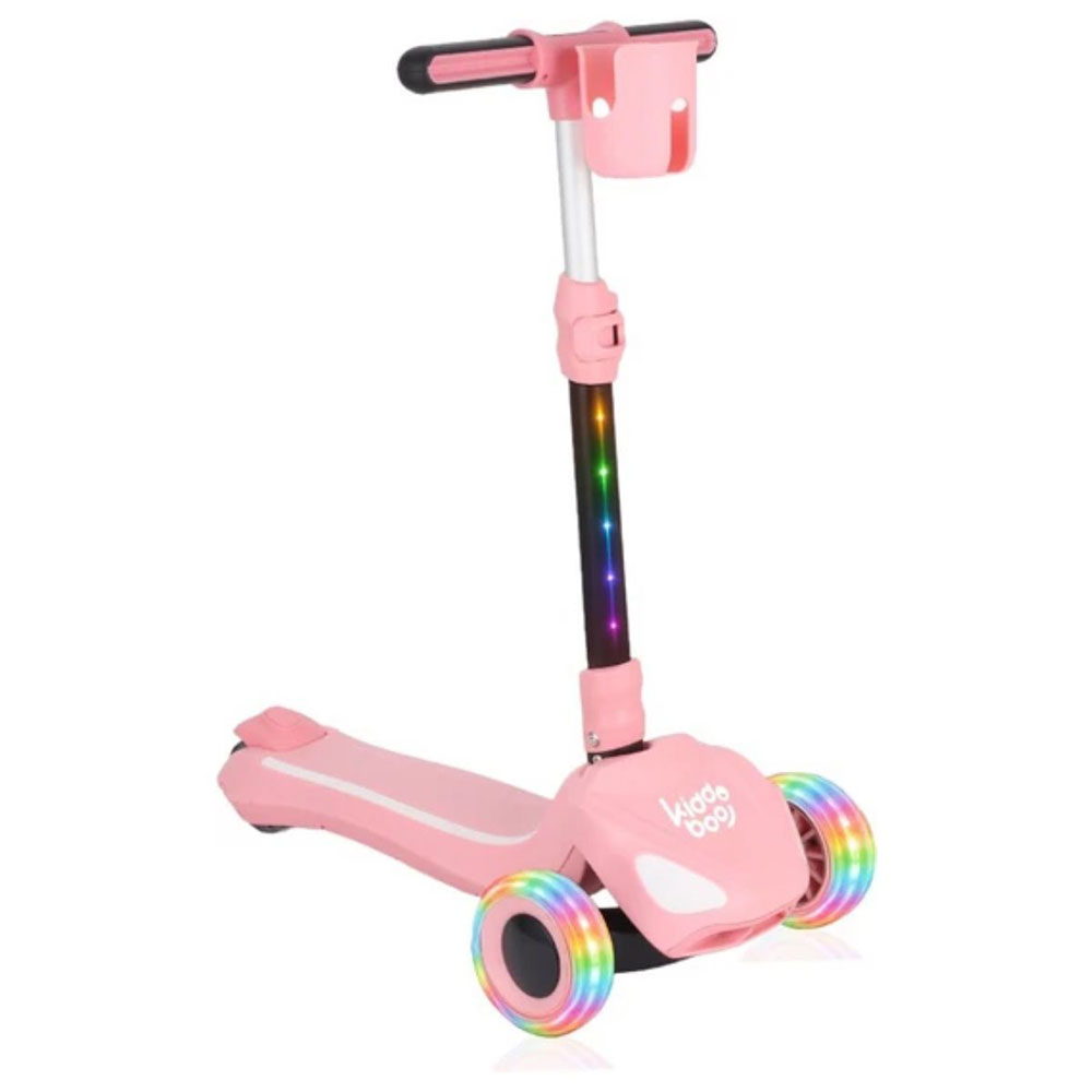 Electric Scooter KIDDOBOO E-Scooter Trecyclo Wheels 5"/3.5" KBJY08PNK pink