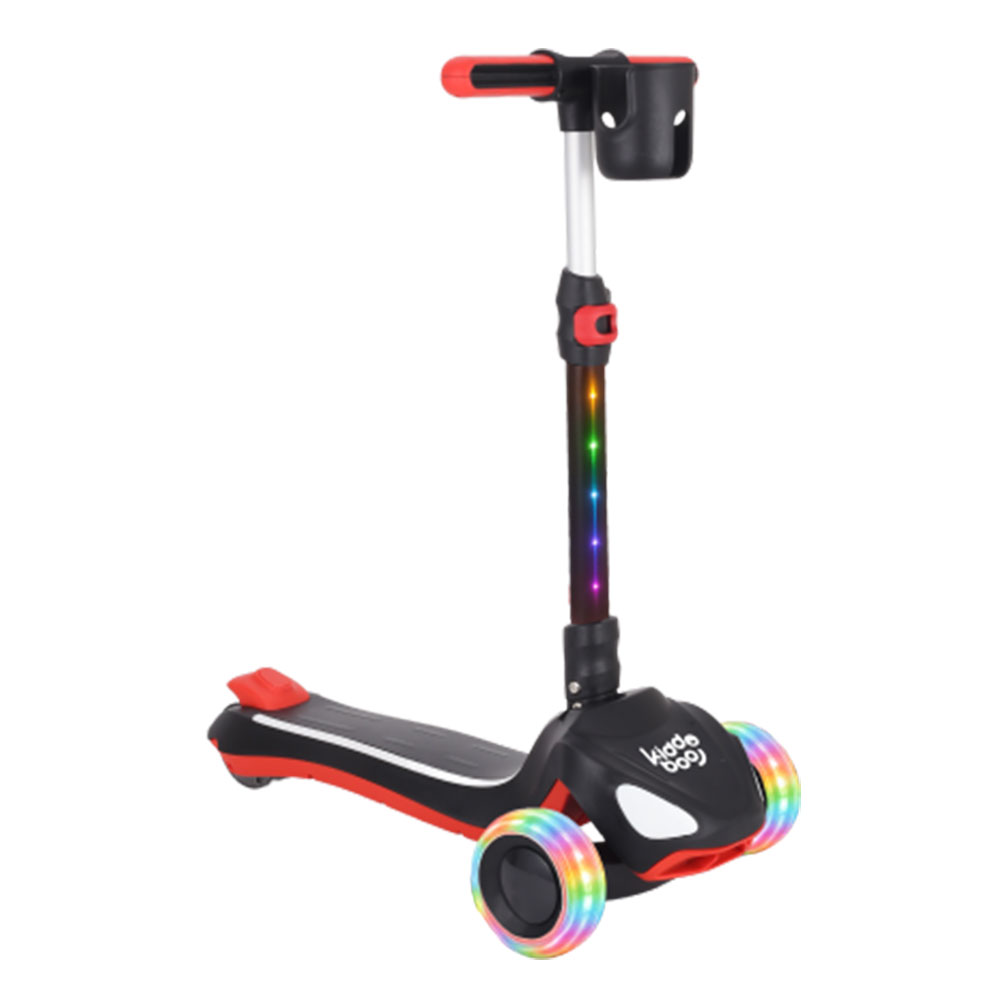 Electric Scooter KIDDOBOO E-Scooter Trecyclo Wheels 5"/3.5" KBJY08BLK black