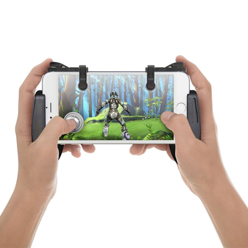Cordless Smartphone gamepad UTOPIA Mobile Gaming bundle 3in1 ETZGBUND black