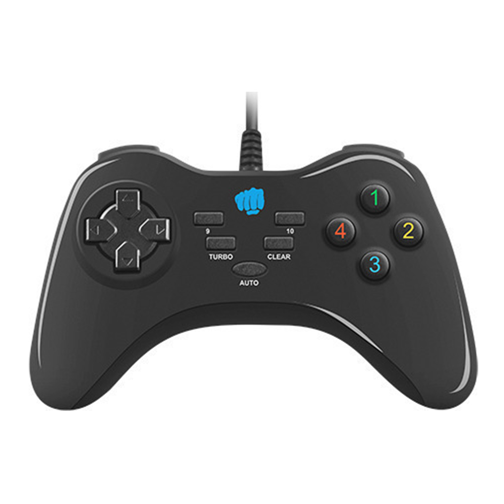 Corded gamepad for PC FURY Patriot NFU-1027 black