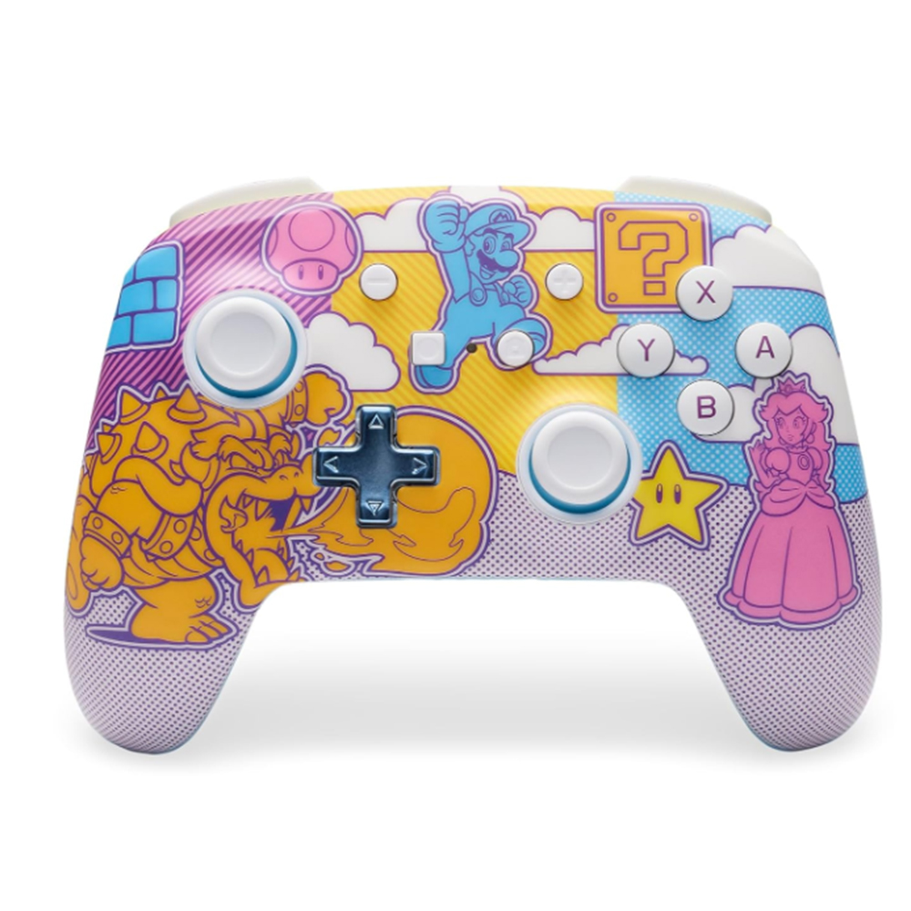 Cordless Gamepad for Nintendo Switch/Lite/OLED POWER A Mushroom Kingdom Pop Art