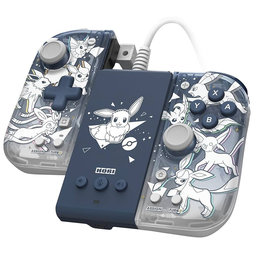 Handheld Gamepad for Nintendo Switch HORI Split Pad Compact Attachment Set Pokemon Eevee Evolutions NSW-453U