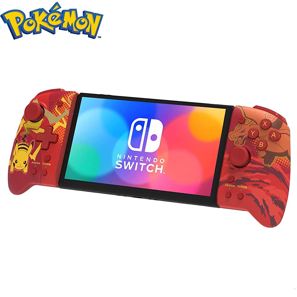 Handheld gamepad for Nintendo Switch/Oled HORI Split Pad Pro Pokemon & Charizard NSW-413U