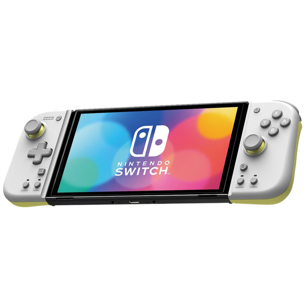 Handheld gamepad for Nintendo Switch HORI Split Pad Compact NSW-373U grey/yellow