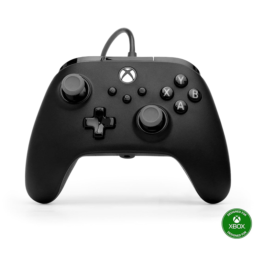 Corded Gamepad for PC/Xbox One/Series X/S POWER A Advantage Plus black