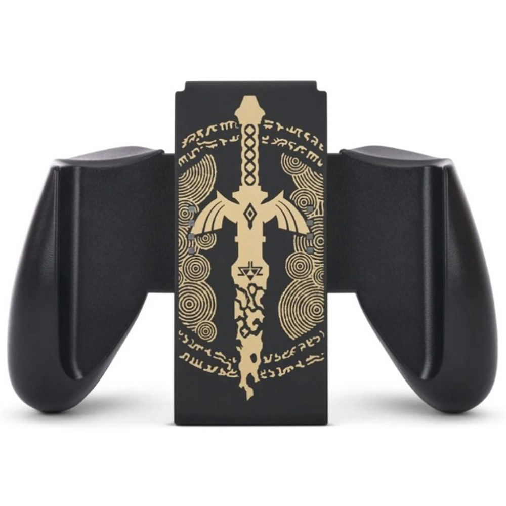 Gamepad grip for Nintendo Switch Joy-Cons POWER A Comfort grip Decayed Master Sword black