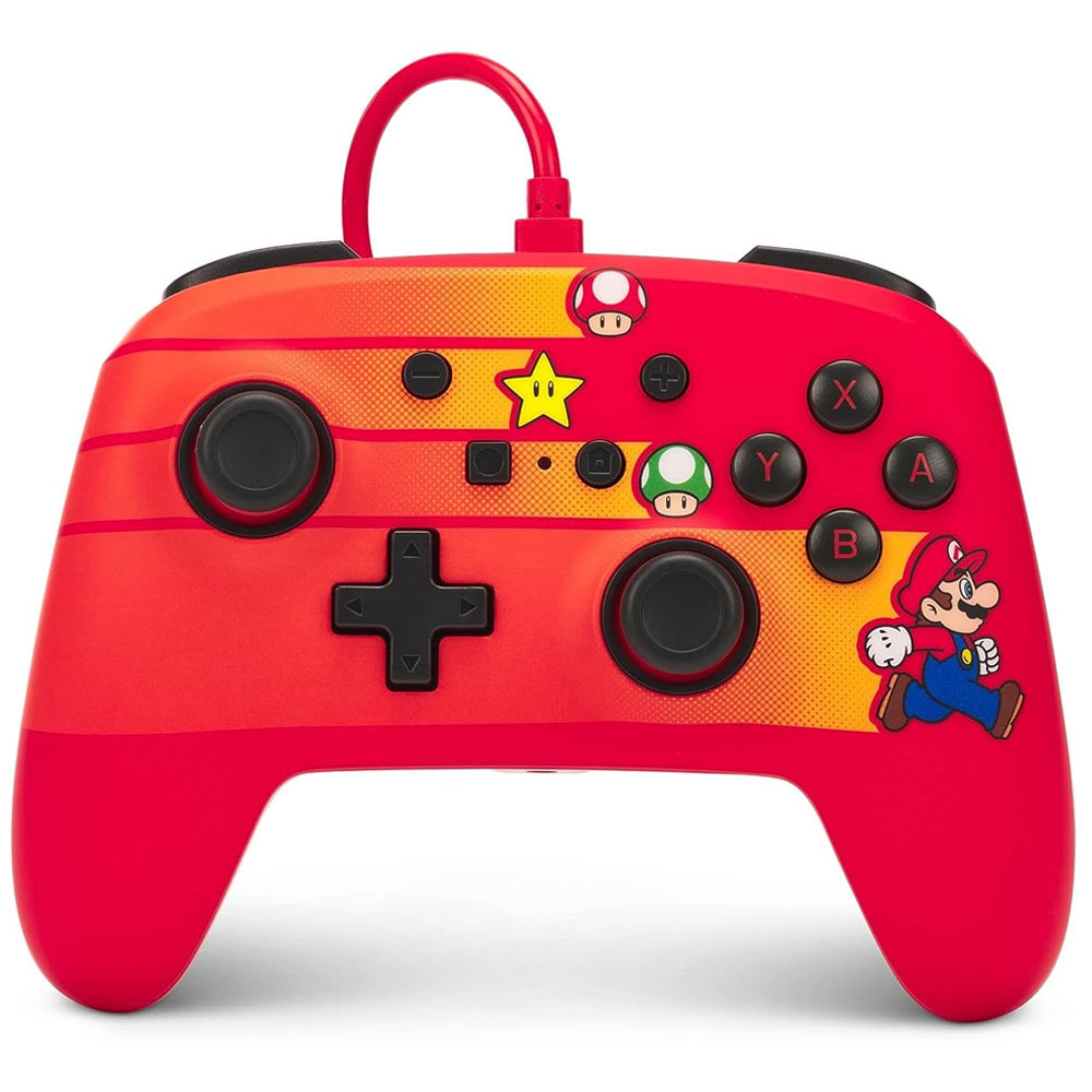 Corded Gamepad for Nintendo Switch POWER A Speedster Mario