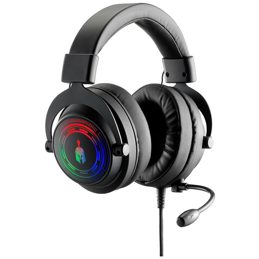 Headphones with microphone for PC/Console SPARTAN GEAR Myrmidon 3 black
