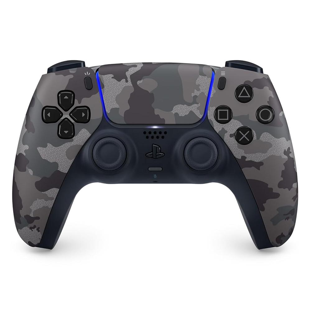 Cordless Gamepad for PS5 SONY DualSense v3 grey camo