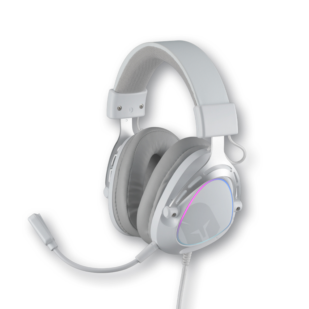 Headphones with microphone for PC/Console SPARTAN GEAR Erato 113117 white