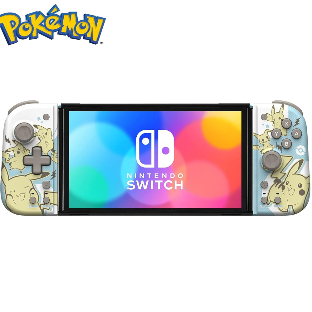 Handheld gamepad for Nintendo Switch/Oled HORI Pokemon Split Pad Compact Pikachu & Mimikyu NSW-410U