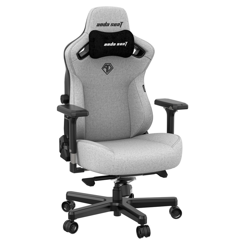 Gaming Chair ANDA SEAT Kaiser 3 Series Large Fabric AD12YDC-L-01-G-PVF grey