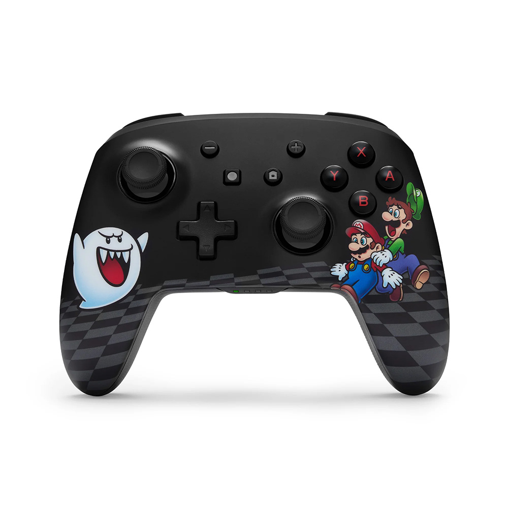 Cordless Gamepad for Nintendo Switch/Lite/OLED POWER A with Lumectra - Mario Peek-A-Boo